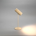 Konstsmide battery table lamp MULTI 3in1 IP54, sand coloured dimmable