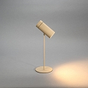 Konstsmide battery table lamp MULTI 3in1 IP54, sand coloured dimmable