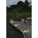 HighPower LED terrace floor spot with 4-fold light beam, 3W 3000K 980lm, anthracite aluminium