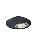 Konstsmide HighPower LED terrace floor spot with 2-fold light beam, 5W 3000K 900lm, anthracite aluminium