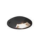 HighPower LED terrace floor spot with 1-fold light beam, 5W 3000K 450lm, anthracite aluminium