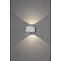 Konstsmide LED Kristall-Linsen-Wandleuchte GALA UP&DOWN, 2x 6W