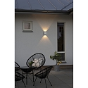 outdoor wall luminaire CHIERI IP54, white 