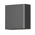 outdoor wall luminaire CHIERI IP54, anthracite 