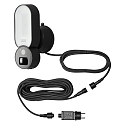 Konstsmide outdoor wall luminaire KONSTSMIDE SMARTLIGHT with camera IP54, black dimmable