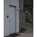 Konstsmide outdoor wall luminaire KONSTSMIDE SMARTLIGHT with camera IP54, black dimmable