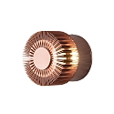 Konstsmide HighPower LED Au�en-Wandleuchte MONZA, mit Seiten-Effekt , 3W 3000K 160lm, Kupfer anodisiert, Massiv-Aluminium