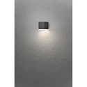 Konstsmide HighPower LED Au�en-Wandleuchte MONZA DOWN, 6W 3000K 550lm, Anthrazit / Aluminium, Kunststoff opal