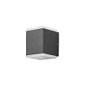 Konstsmide HighPower LED Au�en-Wandleuchte MONZA UP/DOWN, 12W 3000K 1100lm, Anthrazit / Aluminium, Kunststoff opal