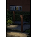 Konstsmide path light CREMONA IP54, rust 