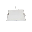 SLV LED Ceiling recessed luminaire SENSER 24 DL, square, 12,5, 1200lm, IP20, white, 4000K