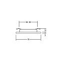 Brumberg LED M�beleinbau-Downlight-Set, 3-fach mit Trafo+Verteiler, IP20, � 7cm, Plug&Play 12V DC, je 2W 3000K 125lm, Alu matt