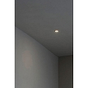 Faro ceiling recessed luminaire FRESH GU10 IP44, black matt
