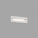 Faro Outdoor LED Wandeinbauleuchte NAT 8W, 3000K, IP65, wei� matt