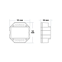 ISOLED Sys-Pro Push/Funk MESH-Switch Ein/Aus, Drucktaster, 100-240V, 360W