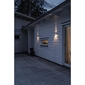 Outdoor wall luminaire MODENA Round, Up/Down, G9 max. 25W