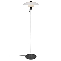 Nordlux Stehleuchte VERONA, E27, IP20, schwarz, Glas opal weiß