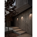 Nordlux Wandleuchte ALERIA Außenleuchte, GU10, IP44, schwarz