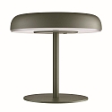 LED Solar Akku Tischleuchte ELMER SOLAR, 2W, 3000K, 25/50/100lm, IP44, IK02, dimmbar, grün
