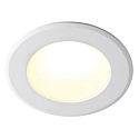 Nordlux Nordlux LED Recessed luminaire BIRLA, 6W, 3000K, dimmable, white
