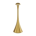 LED Akku-Tischleuchte NUDROP, 29cm, 2,2W, 2200/2700K, IP54, (Flex-Mood), mit Touch-Dimmer, goldfarben
