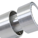 Steinhauer spot NATASJA 1 flame, Dim-To-Warm, adjustable GU10 IP20, steel brushed dimmable