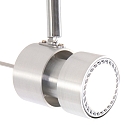 Steinhauer Aufbau-Strahlerleiste NATASJA, 3-flammig, inkl. 3x GU10 LED 7W 2200-2700K 480lm (D2W), dreh- und neigbar, stahl gebürstet