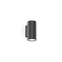 LED Outdoor Wall luminaire TRAM 2.0, IP65, 2-sided, 8W 3000K 36°, CRi >90, dimmable, black