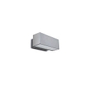 outdoor wall luminaire AFRODITA LED DOUBLE EMISSION - 22CM up / down, switchable IP66, grey 