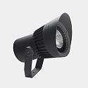 outdoor spot HUBBLE COB LED IP65, anthracite, transparent