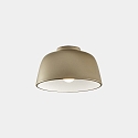 Design Deckenleuchte MISO, IP20, � 28.5 cm, E27, Stahl, gold / innen wei�