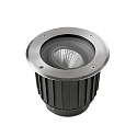 LED Bodeneinbaustrahler GEA COB � 22,3cm, IP65-IP67, IK10, Edelstahl AISI 316, 26,7W 2700K 2262lm 18�