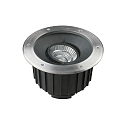 LED Bodeneinbaustrahler GEA COB � 30cm, IP65-IP67, IK10, Edelstahl AISI 316, 35W 2700K 3681lm 18�