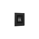 LEDS C4 Zubeh�r f�r Outdoor LED Wandeinbau-Leuchte CLICK - Aufsatz-Rahmen / Blende, 8x8cm, Aluminium, schwarz