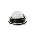 Outdoor LED Kugelleuchten-Basis CISNE, IP65, 2/4/6W (multi) 2700/3200/4000K (CCT Switch) 570lm 134�, ohne Schirm, schwarz
