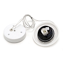 Outdoor Pendelleuchte CISNE, IP65, E27 max. 15W, ohne Schirm, wei�
