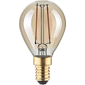 filament lamp drop GOLD switchable P45 clear E14 2,5W 180lm 1800K 320� CRI 80-89 