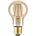 filament lamp standard A60 GOLD switchable A60 clear E27 2,5W 180lm 1800K 320� CRI 80-89 
