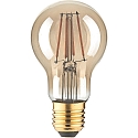 filament lamp standard A60 GOLD switchable A60 clear E27 4,5W 380lm 1800K 320� CRI 80-89 