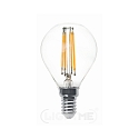 LED Filament Tropfenform P45, E14, 4.5W 2700K 470lm, dimmbar, klar