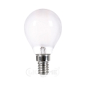 LED Filament Tropfenform P45, E14, 4.5W 2700K 470lm, dimmbar, matt