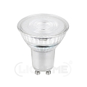 LED PAR16 Glas-Reflektorlampe, GU10, 5.7W 3000K 540lm 1200cd 38�, dimmbar