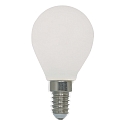 filament lamp standard WHITE P45 E14 4,2W 470lm 4000K 320� CRI 80-89 