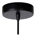 Lucide Pendelleuchte RUBEN, 1xE27, schwarz