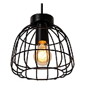 Lucide Pendelleuchte FILOX, 3xE27, rund, schwarz