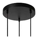 Lucide Pendelleuchte FILOX, 3xE27, rund, schwarz