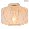 Lucide ceiling luminaire CORINA E27 IP20, beige dimmable