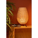 Lucide Tischleuchte COLIN, � 22 cm, 1xG9, Holz hell
