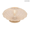 table lamp CORINA E27 IP20, beige 