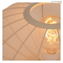 Lucide table lamp CORINA E27 IP20, beige 